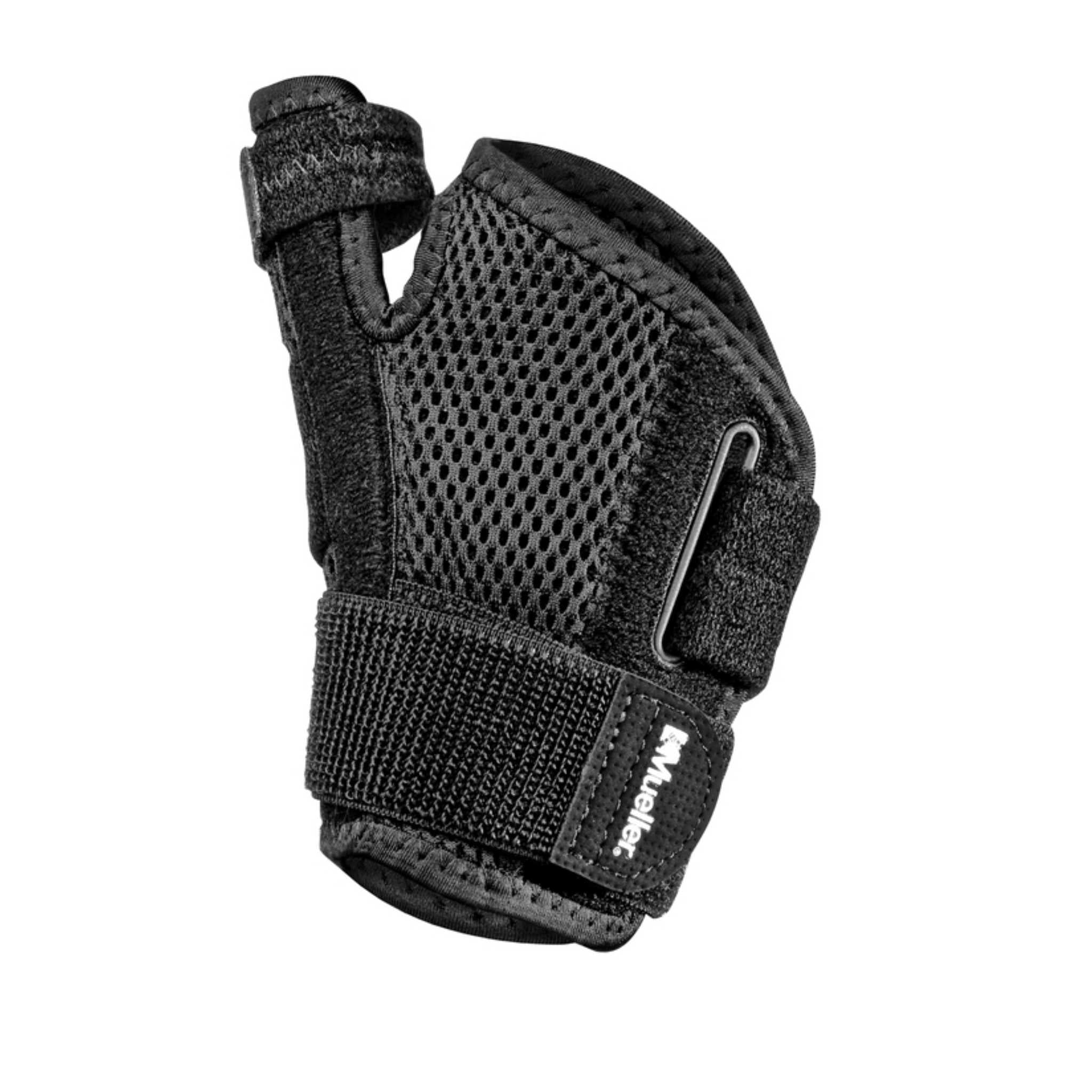 Mueller® Reversible Thumb Stabilizer, Unisex, One Size Fits Most - Black
