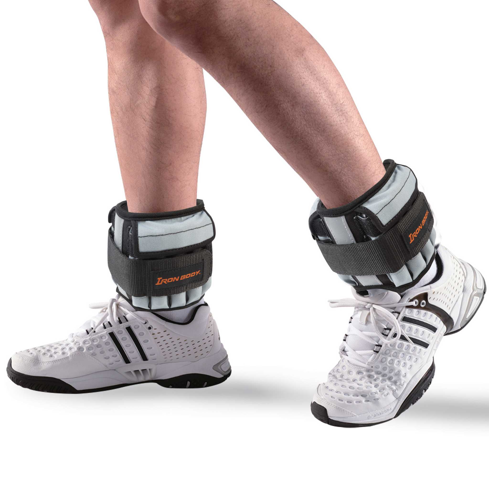 Deluxe Adjustable Ankle Weights Available in 5 lb. 2 x 2.5 lb. or 10 lb. Pairs 2 x 5 lb