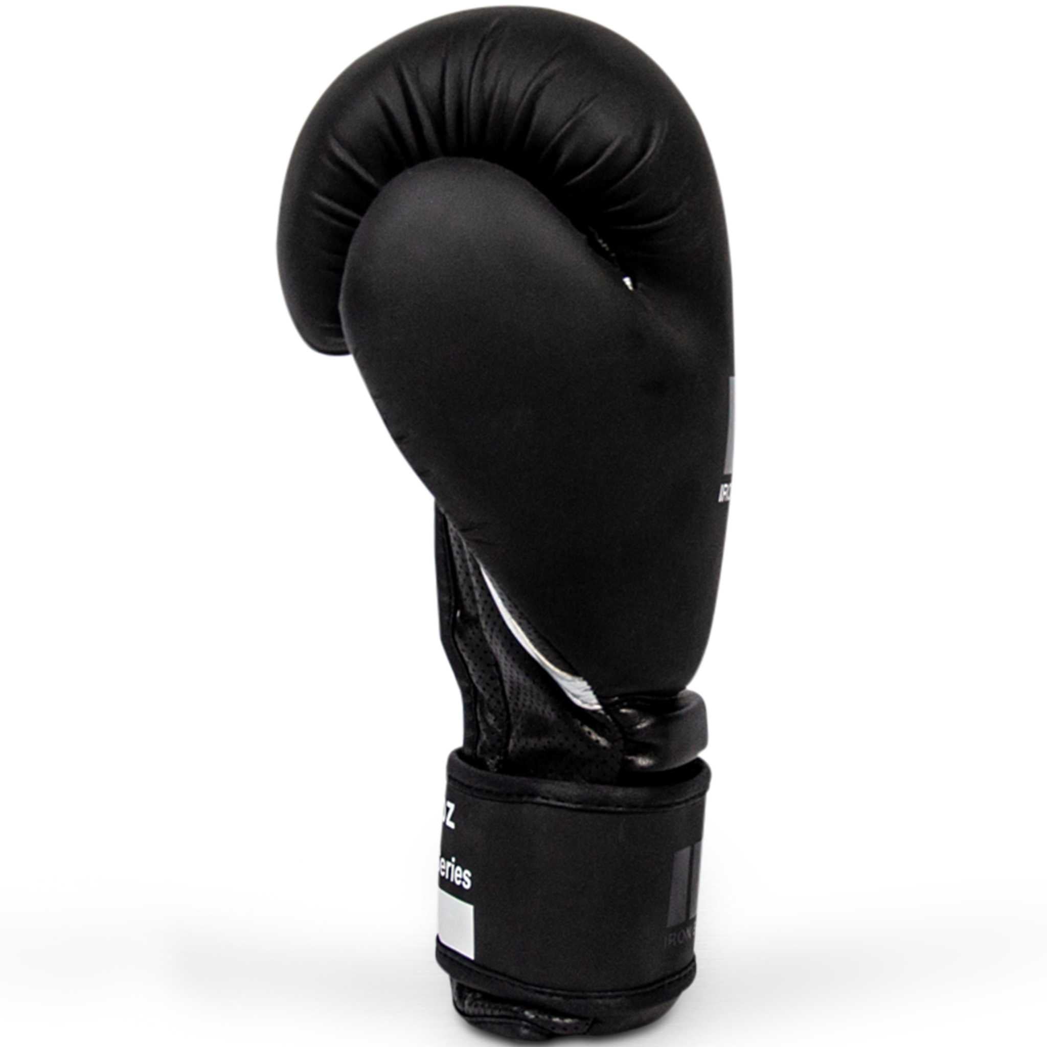 IBF Blackout Series Black Boxing Gloves, All Sizes Available