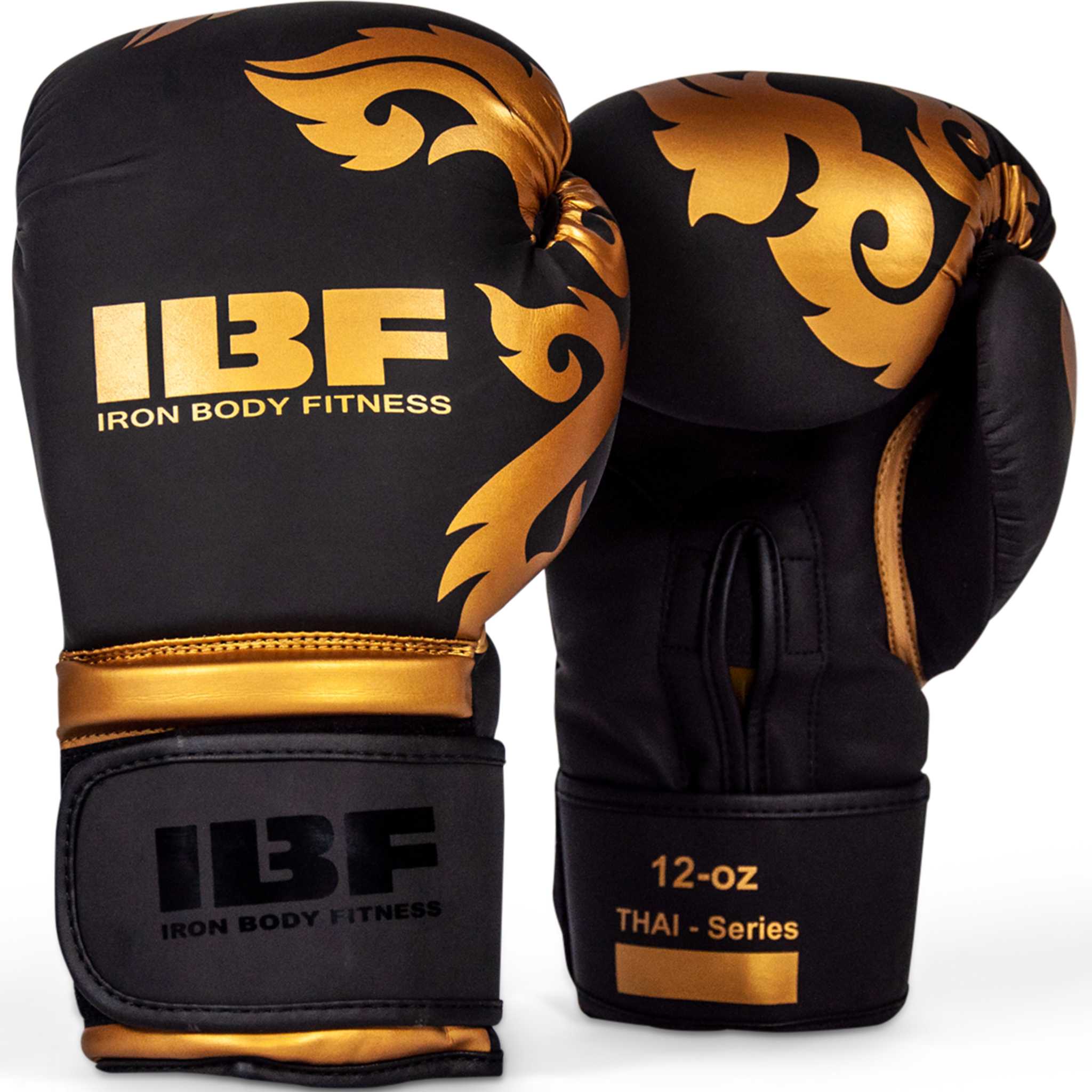 Iron Body Fitness Thai 12 oz Boxing Gloves