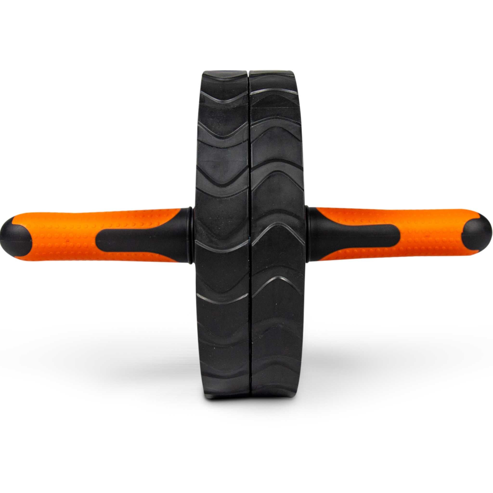 Deluxe Ab Roller Double Wheel Upper Body Exerciser Exclusive Design