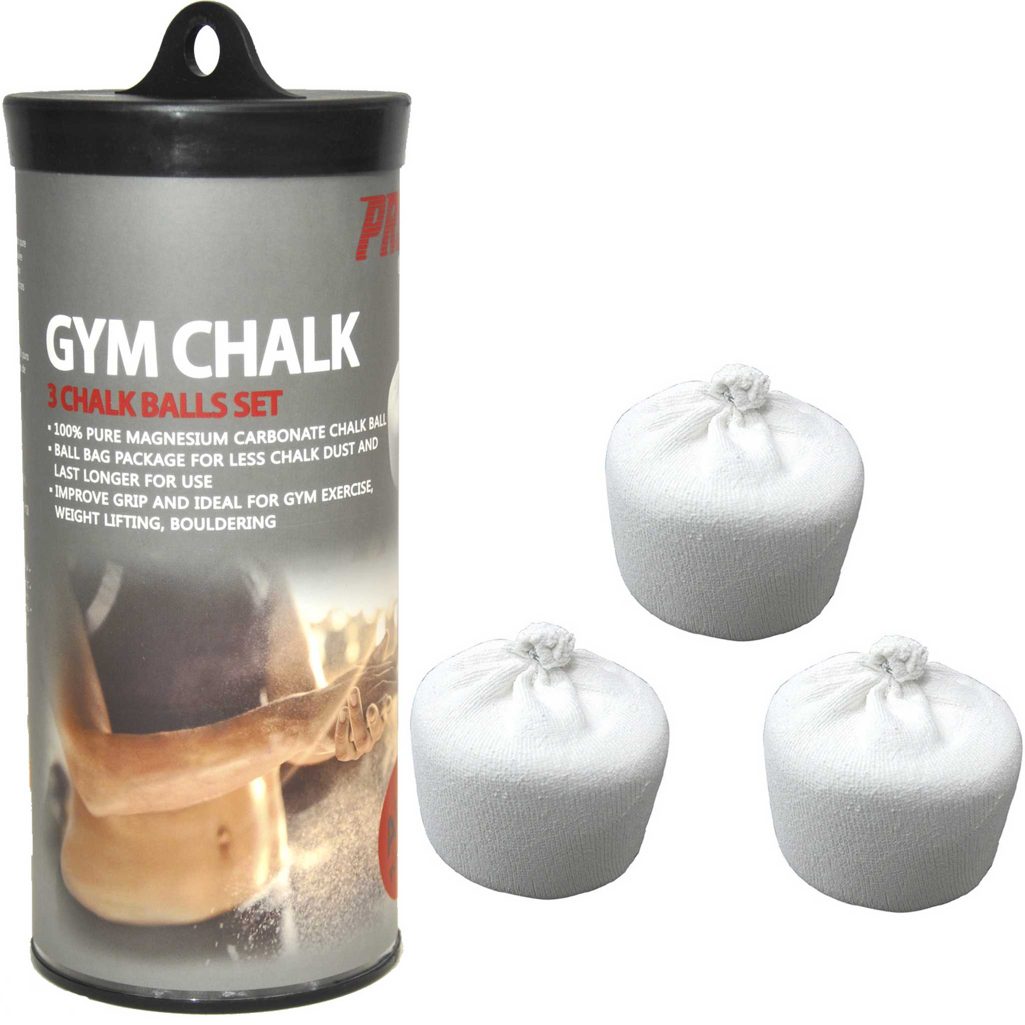 Gym Chalk, 3-pc, 2 oz ea.