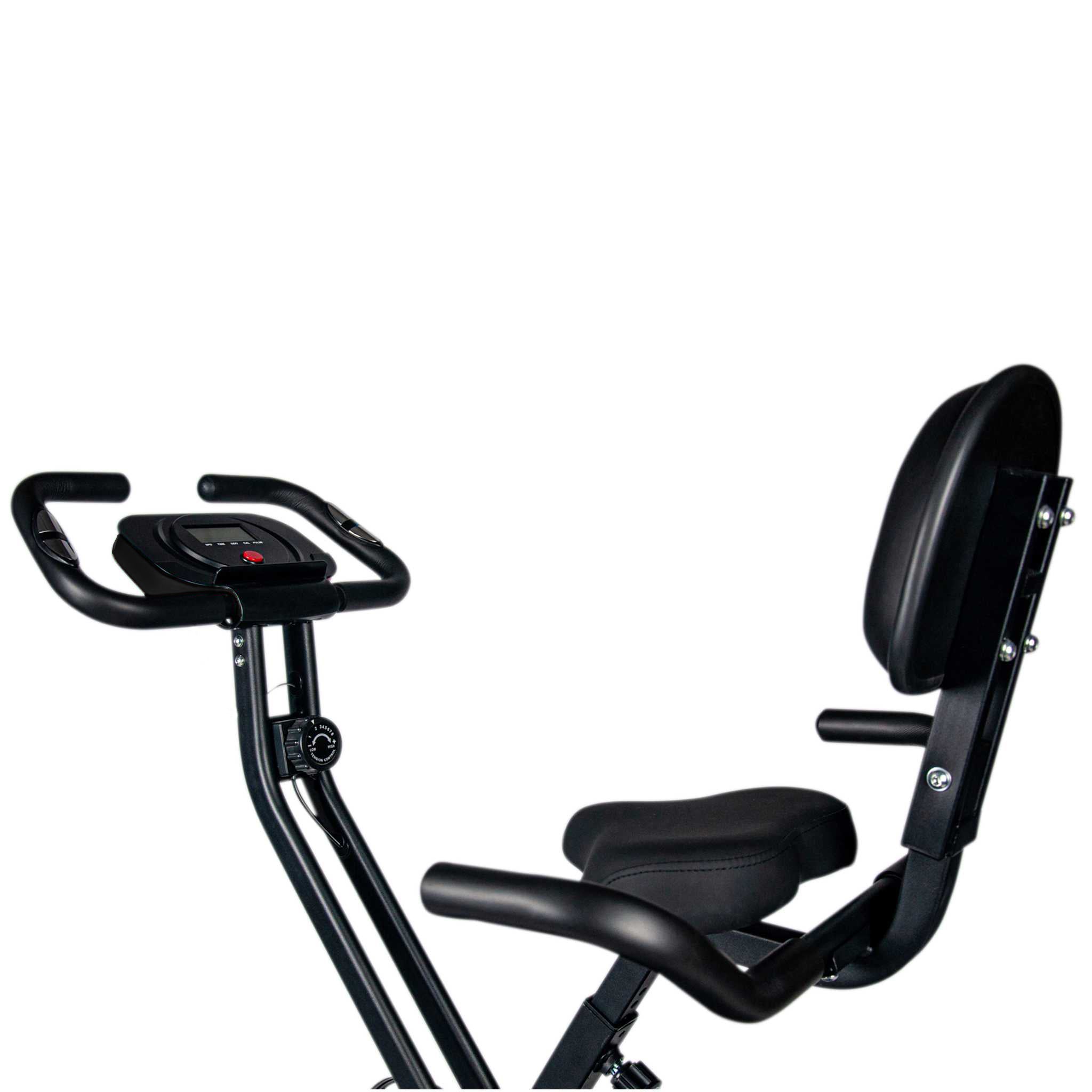 Motion Series C4 Folding Exercise Bike Compact Indoor X Bike