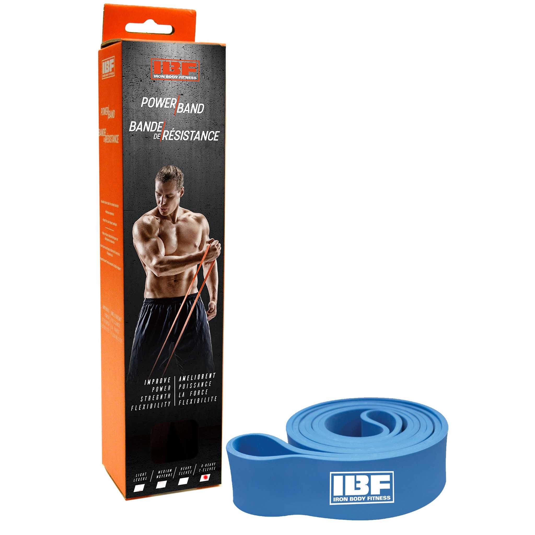 IBF Power Bands Available in Light Medium Heavy X Heavy Resistanc